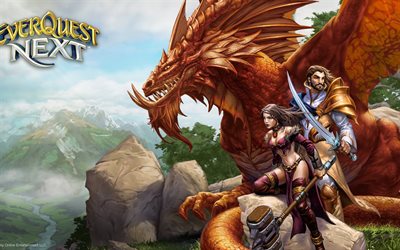game, 2014, everquest next, poster