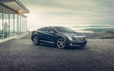 coupe, 2015, cadillac, elr, black
