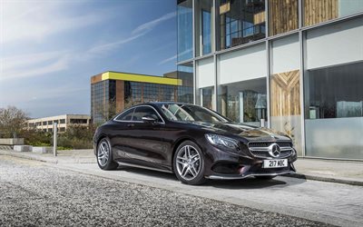 amg, 2015, c217, coupe, parking, mercedes