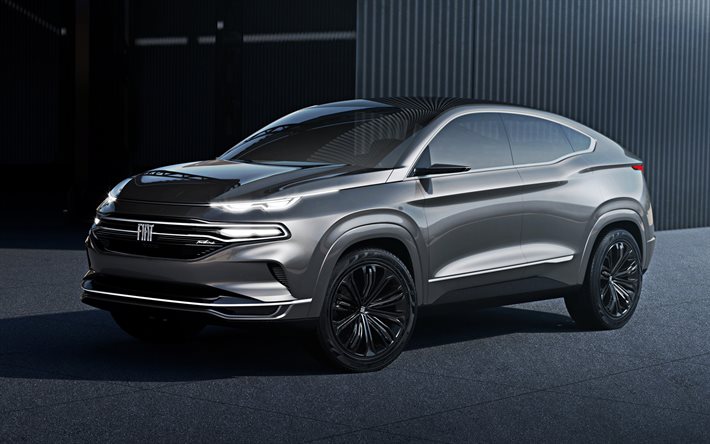 fiat coupe concept, 2019, futuristische konzepte, vorderansicht, sport-utility-vehicle, italienische autos, fiat