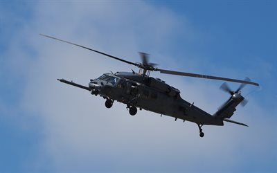 sikorsky hh-60 pave hawk, usaf, hh-60g pave hawk, militär-hubschrauber, transport helikopter, usa