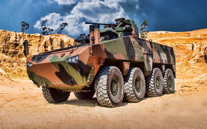 Mbombe 8, South African armored fighting vehicle, Mbombe 8x8, AFV, modern armored vehicles, Paramount Group