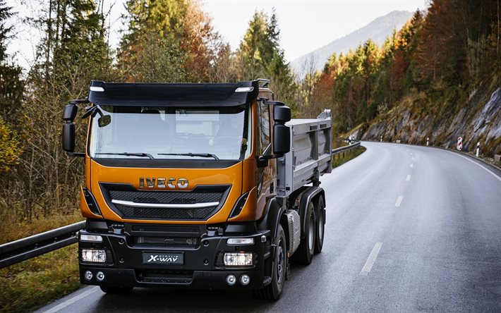 Iveco Stralis X-WAY, 2018, Super Cargador, 6x2, nuevos camiones, maquinaria de construcción, transporte, Iveco