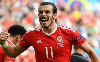 Gareth Bale, el fútbol, la eurocopa 2016, el país de Gales, Gales equipo