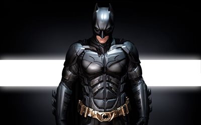 batman, 4k, art 3d, batman arkham knight, super-héros, créatif, photos avec batman, dc comics, batman 4k, batman 3d