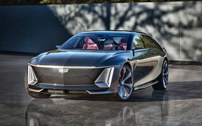 2022, cadillac celestiq concept, 4k, vista frontale, esterno, auto elettriche, coupé elettrica di lusso, auto americane, cadillac