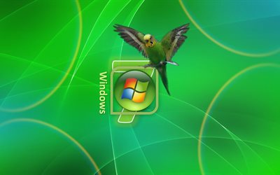 microsoft, se7en, Windows 7, Windows, siete, parrot