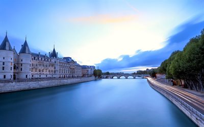 canale, parigi, l'ufficio, il fiume, il fieno, la sua, a parigi, cancelleria