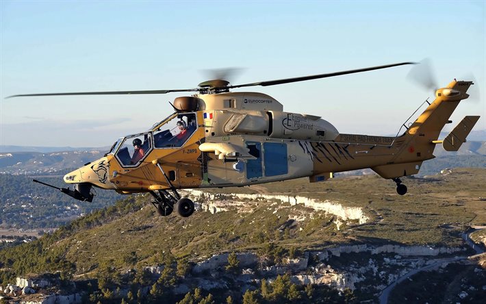 helikopter, eurocopter, ec 665, tiger