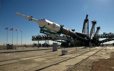 plataforma, la instalación, la plataforma de lanzamiento, el puerto espacial, el launcher
