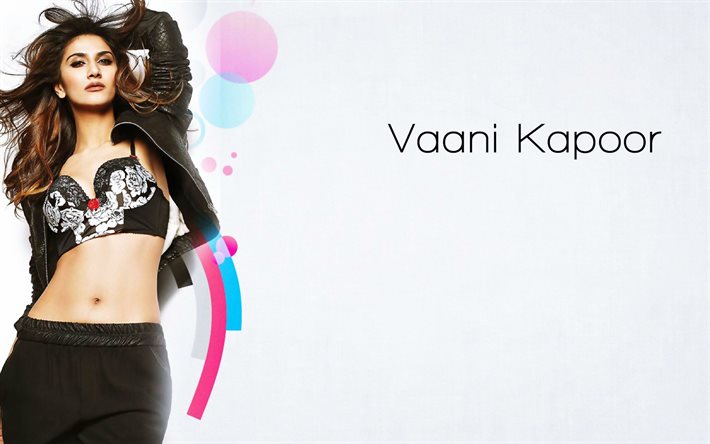 Vaani Kapoor, attrice indiana, bruna, Bollywood, bellezza