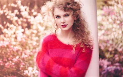 Taylor Swift, cantante, sesión de fotos, Teen Vogue, belleza, rubia