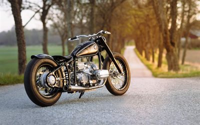 bobber, BMW R5 Hommage, superbikes, route
