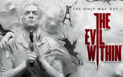 the evil within 2, 2017 ganes, cartaz, survival horror, atirador