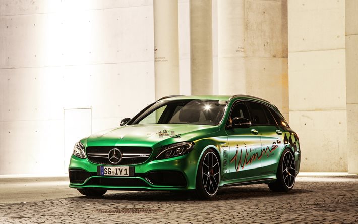 Wimmer, tuning, 2017 games, Mercedes-AMG C63, wagons, C-class, Mercedes