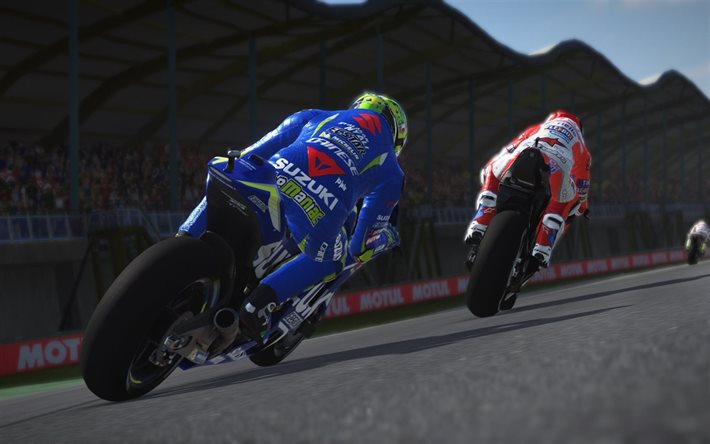 MotoGP 17, cartel de 2017, juegos, simulador de carreras