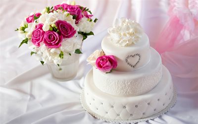 torta di nozze, foto torte, le decorazioni della torta di nozze, decorazione torta, nozze, wedding cake
