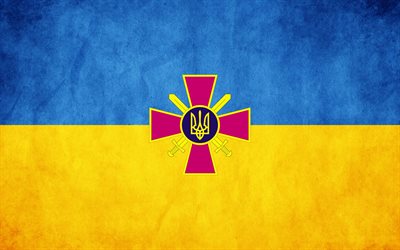 le drapeau de l'ukraine, l'ukraine, les armoiries, ukraine