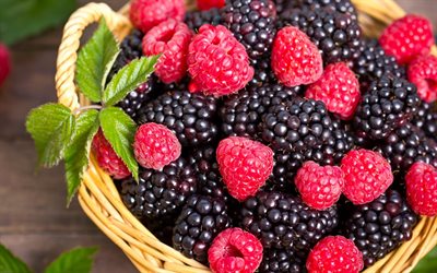 raspberry, agodi, ozhina, berries, blackberry