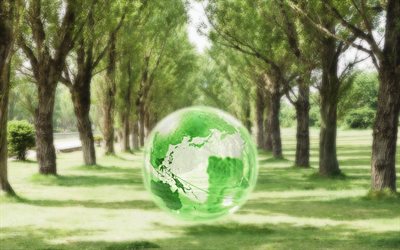 ekologi, grön planet, ren planet