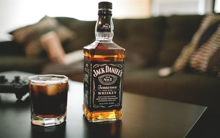 foto di whisky jack daniel's, alcol