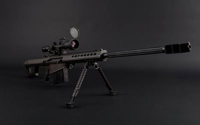 sniper rifle, barrett m82, barrett м82, light fifty