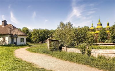 pirogovo, ukraina, kiova, ukrainalainen kylä, ukrainan museot