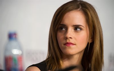 Emma Watson, actriz británica, de belleza, de 2016, morena