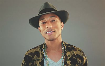 pharrell williams, jungs, rapper, sänger, 2016, prominente