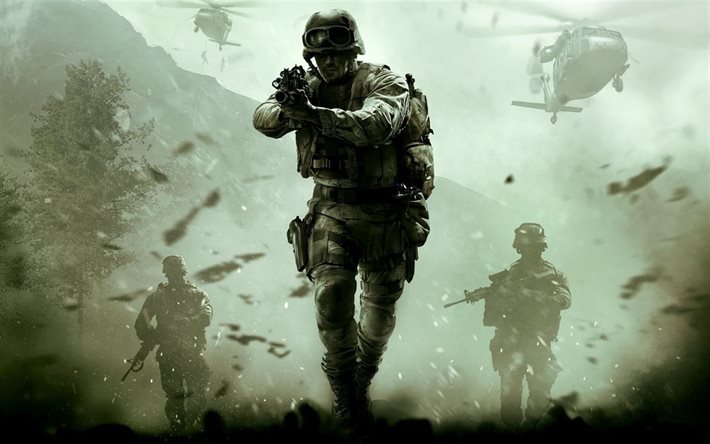 Call of Duty Infini de Guerre, 2016, jeu de tir, soldat