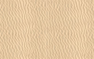 4k, textura de arena, desierto, textura de ondas de arena, texturas naturales, materiales de textura, fondo de ondas de arena, arena