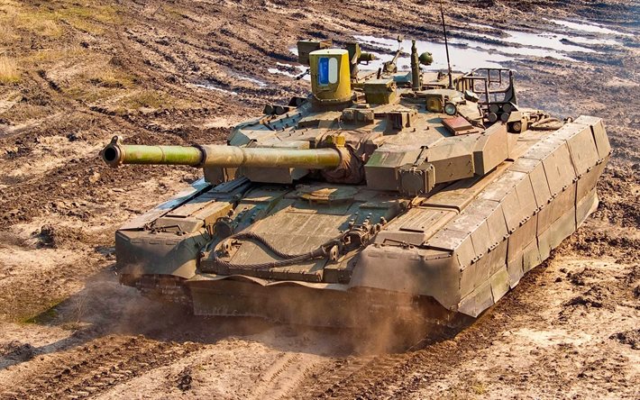 serbatoi, T-84m Oplot, MBT, fango, veicoli blindati, Ucraina