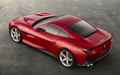 Ferrari Portofino, en 2018, italien de voitures de sport, de la nouvelle ferrari, supercars, Ferrari