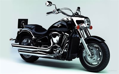siyah motosiklet, büyük motor, motosiklet, bisiklet