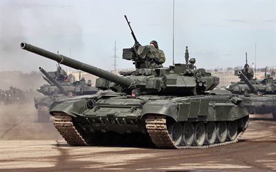 tanks, t-90a, the t-90, russian tank