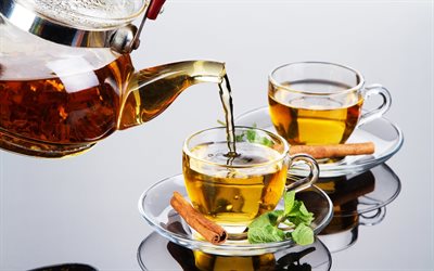 Çay Partisi, çay, çaydanlık