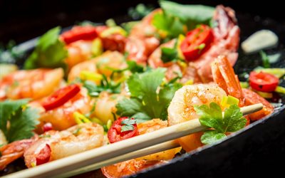 shrimp, japanese cuisine, sticks, palicki