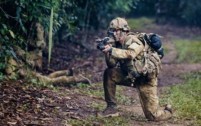 infantryman, camouflage, australian army, military
