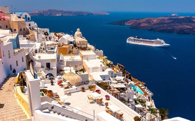 greece, resorts of greece, santorini, the island of tyre