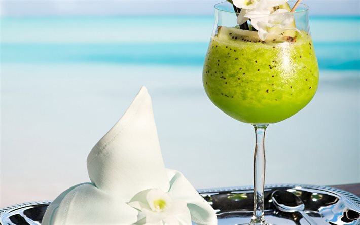 tropiska cocktails, foton av cocktails