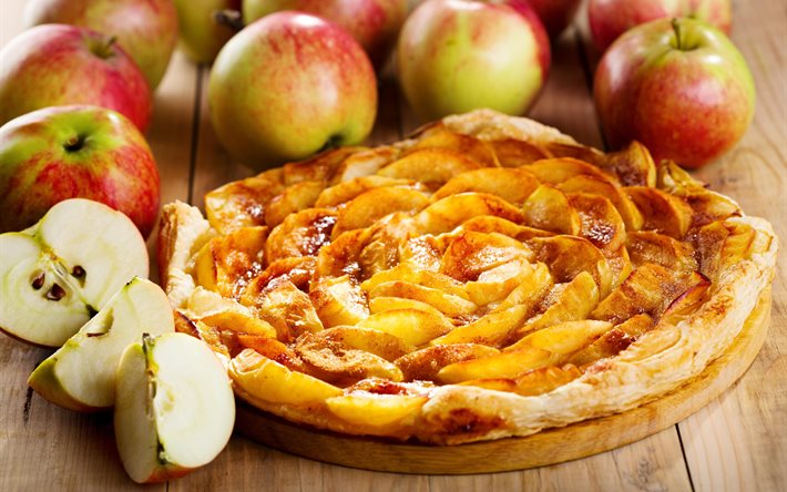 アップルパイ, お菓子, りんご, abluka
