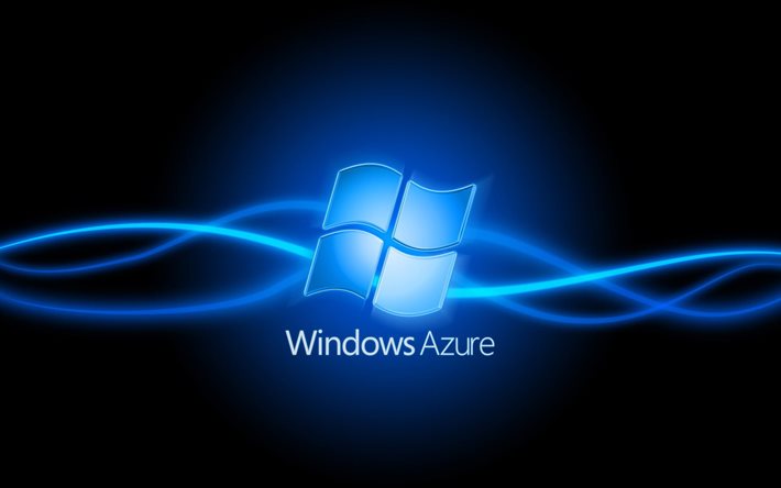 windows, windows azure, logo