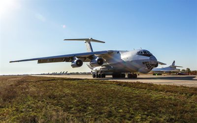 the flying tanker, the il-78, transport aircraft