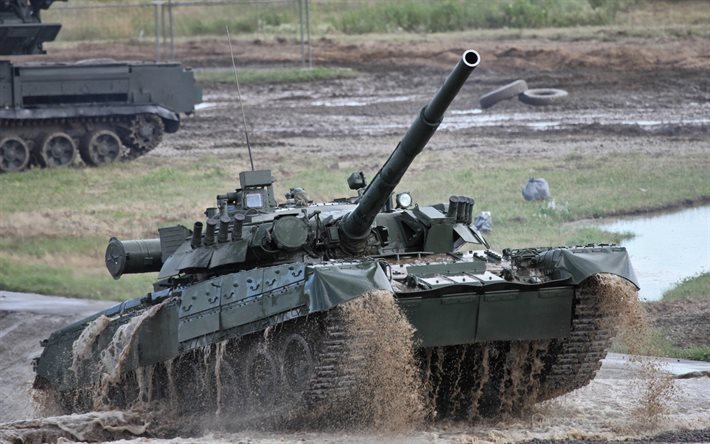 الدبابات, t-80, المضلع