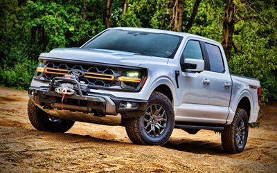 ford f 150 tremor, 4k, hors route, 2023 voitures, hdr, extrême, 2023 ford f 150 tremor, voitures américaines, micros, gué