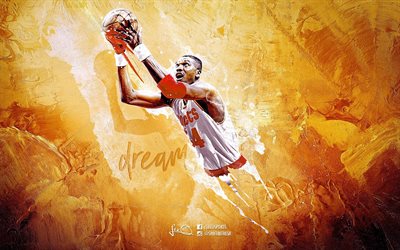 Hakeem, NBA, fan art, de basket-ball stas, Abdul Hakeem Olajuwon