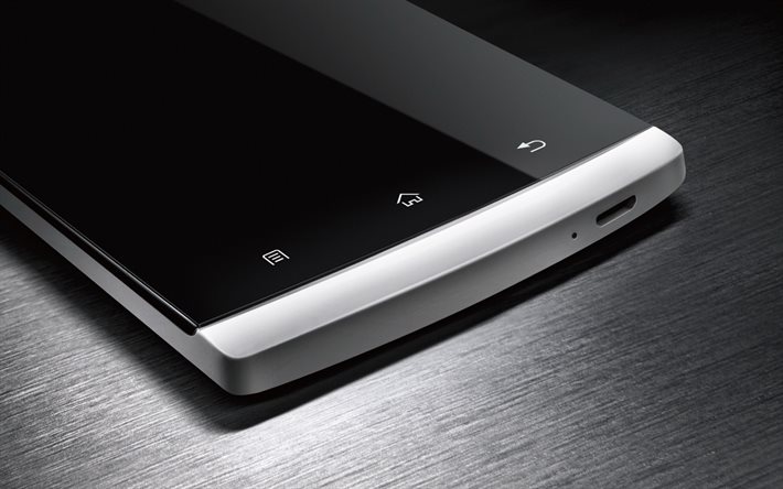 smartphone Oppo Find 7, en noir et blanc de la photo