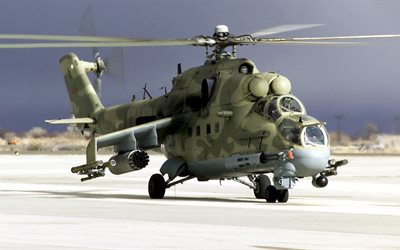 mi-24 savaş helikopteri