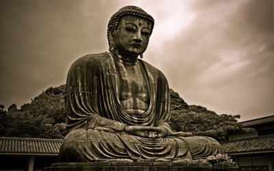 estátua, buda, siddhartha gautama, budismo