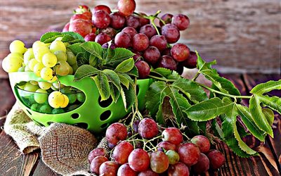 ripe grapes, photo, grapes, fruit
